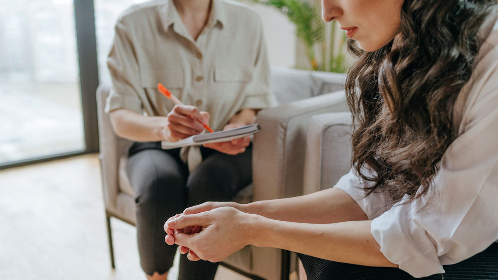 A Woman in Therapy