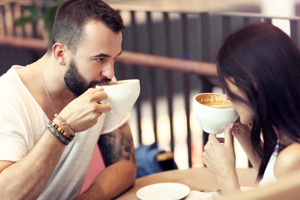 Couple building trust by practicing open communication and appreciation