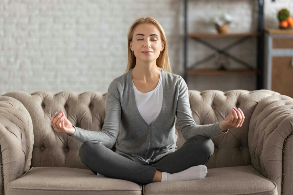 Therapist-guided breathing exercise used alongside evidence-based therapy