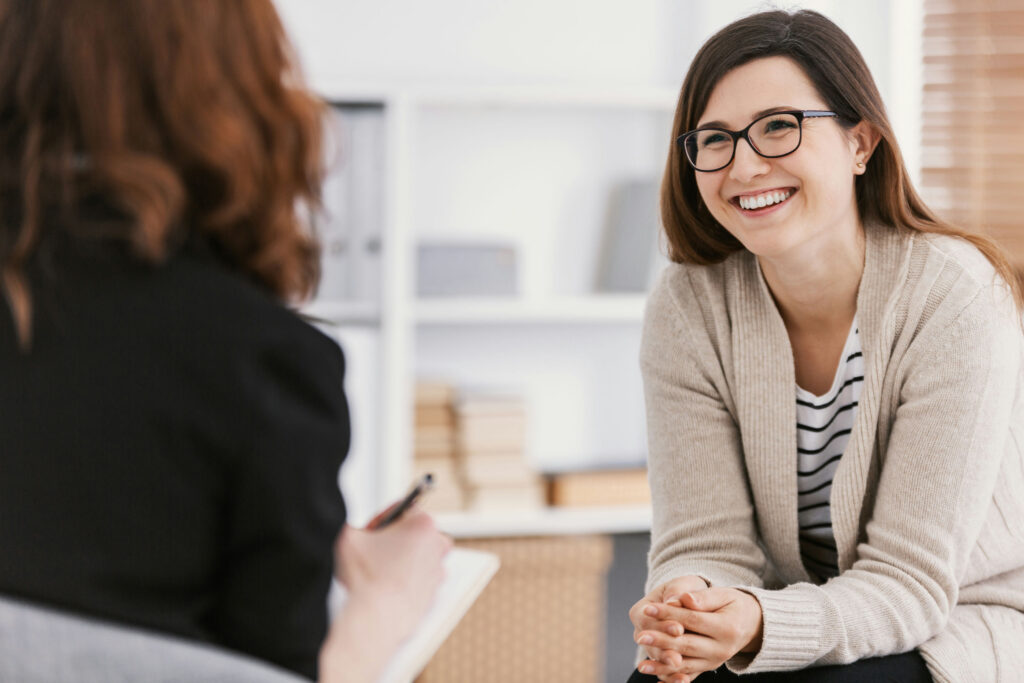 Therapist providing mental health counseling at a South Jersey mental health facility